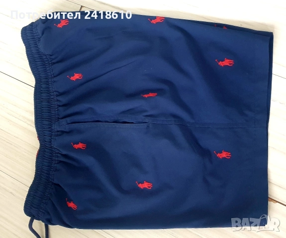 POLO Ralph Lauren Embroidered Logo Mens Swimwear Stretch Size L ОРИГИНАЛ! Мъжки Бански!, снимка 3 - Бански - 54388439