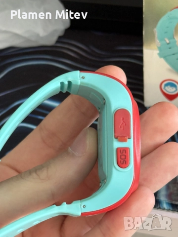 Детски часовник Myki watch с локация червено син, снимка 5 - Други - 55333702