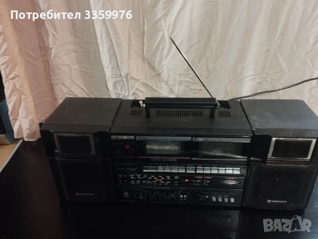Хитачи , снимка 3 - Радиокасетофони, транзистори - 54664618