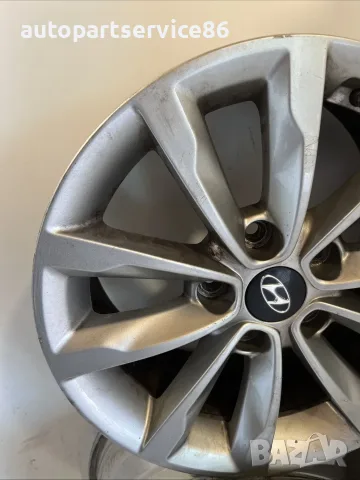 комплект алуминиеви джанти 16 цола 52910-3Z610 за Hyundai i40 1.7 CRDi (2018 г.), снимка 4 - Гуми и джанти - 55500159