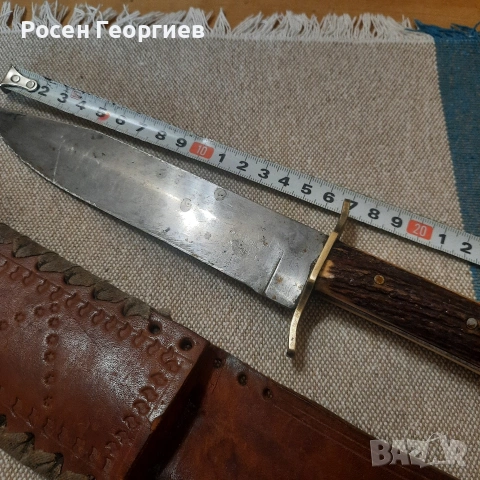продавам ловно туристически нож , снимка 4 - Ножове - 54873803