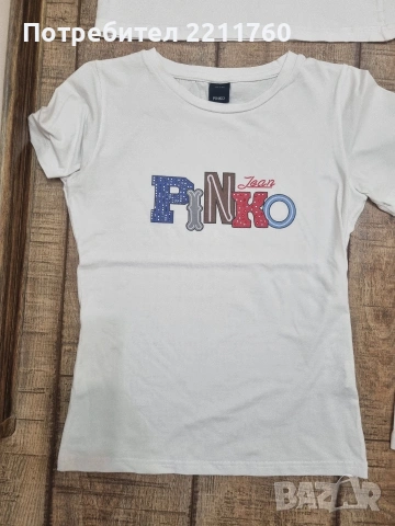 Тениски Pinko, Teinset, снимка 5 - Тениски - 55069422