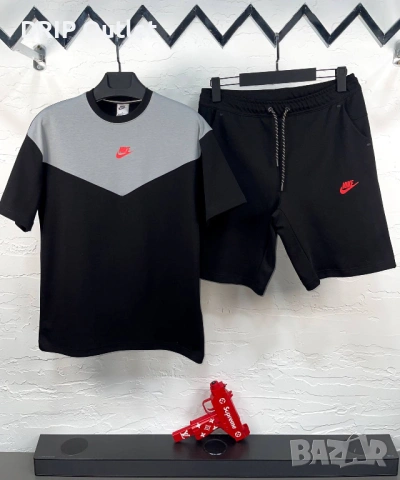 !НОВИ 7 ЦВЯТА! Мъжки Летни Екипи | Nike Tech Fleece |, снимка 3 - Спортни дрехи, екипи - 54178020