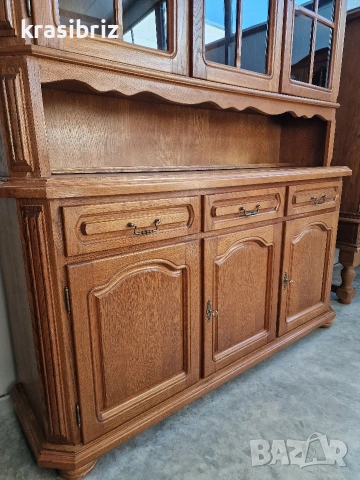 Масивна Витрина -внос от Германия! , снимка 4 - Секции и витрини - 54354775