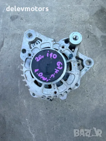 37300-07500, 13.5V, 130A BorgWarner алтернатор Динамо от Hyundai I10 1.0 MPI, 67 кс., 5 ск., снимка 2 - Части - 55478756