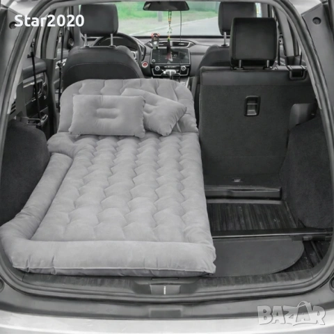 Надуваемо легло с помпа 179x130x14см , снимка 3 - Надуваеми легла - 54371085
