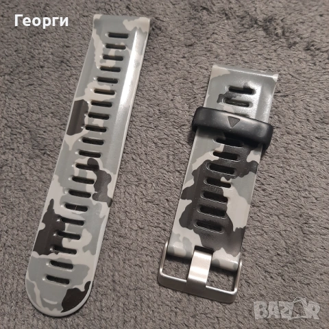 Силиконови каишки за garmin 26мм и 22мм, снимка 4 - Каишки за часовници - 54207145