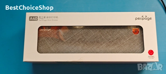 Мини термопринтер PeriPage A40, bluetooth, преносим, презареждащ се, A4, товарителници, татоси, снимка 2 - Принтери, копири, скенери - 54967620