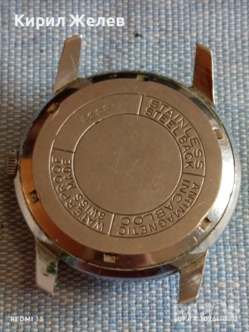 Стар механичен часовник EXACTUS ANTI-MAGNETIC работи за КОЛЕКЦИЯ 54360, снимка 6 - Антикварни и старинни предмети - 54118987