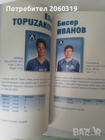 футболен гид - програма на Левски, снимка 4 - Футбол - 55199035