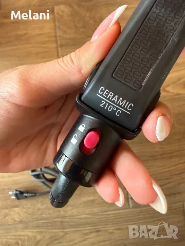 Керамична преса за коса Rowenta Compact Liss Elite (210°C) – отлична!, снимка 2 - Друга електроника - 55314882