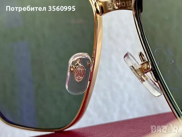 Слънчеви очила Картие CT0424S 002 Cartier, снимка 6 - Слънчеви и диоптрични очила - 55480889