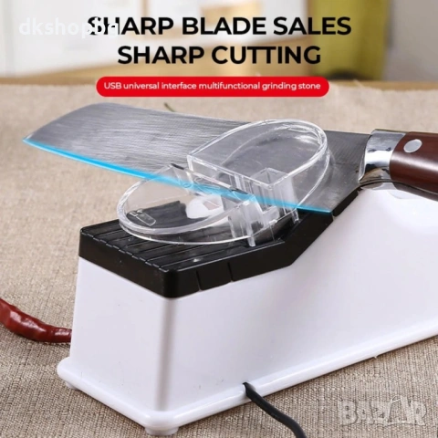 3725 USB захранвано точило за ножове Electro Sharpener Pro, снимка 3 - Други - 54223744