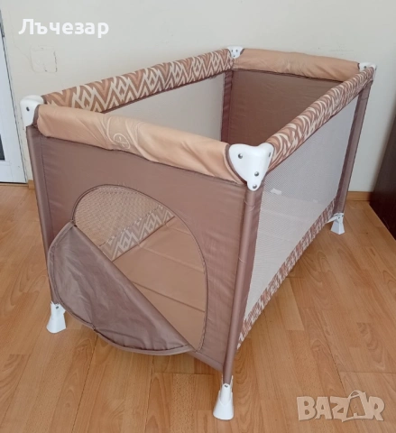 Бебешка кошара 1 ниво + матрак, снимка 2 - Кошарки - 54765802