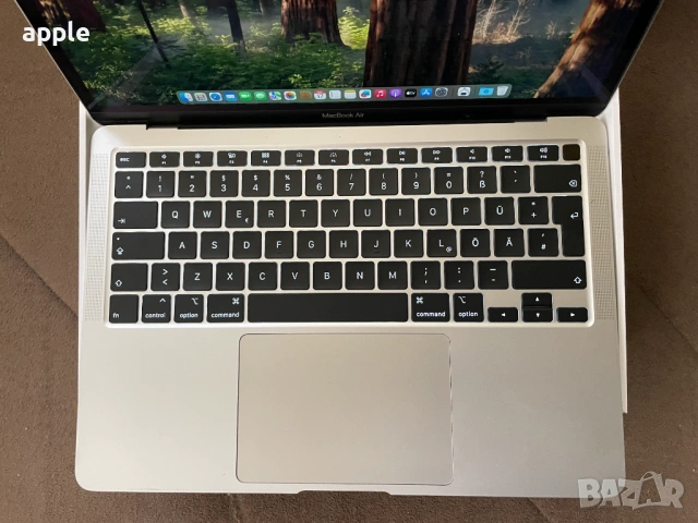 CTO 13" MacBook Air A2179(2020) Silver-i5/8GB RAM/512GB SSD, снимка 2 - Лаптопи за работа - 54581929