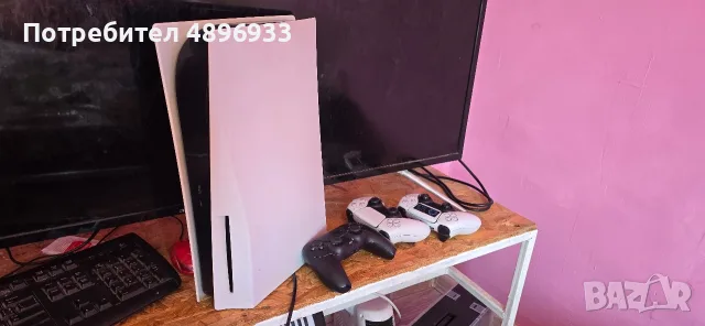 Ps5 конзола ,3 контролера ,игри
