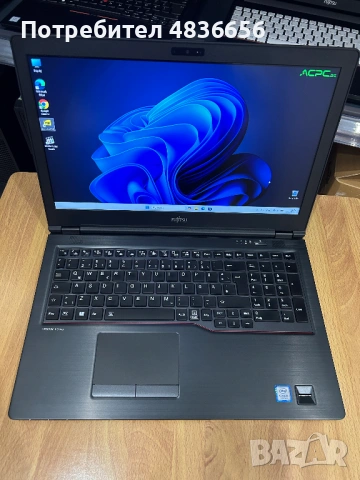 Като нов! Японски лаптоп Fujitsu U758 i5/16GB RAM/256GB SSD, 3м. гаранция!