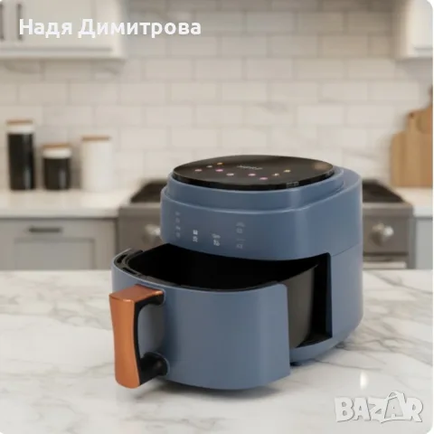 Дигитален въздушен фритюрник Cheffinger Led Air Fryer 1400W - 8L