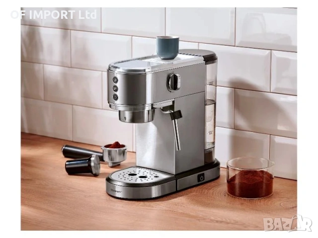 Еспресо Машина SILVERCREST SEMS 1350 A2 ИНОКС, снимка 3 - Кафемашини - 54969757