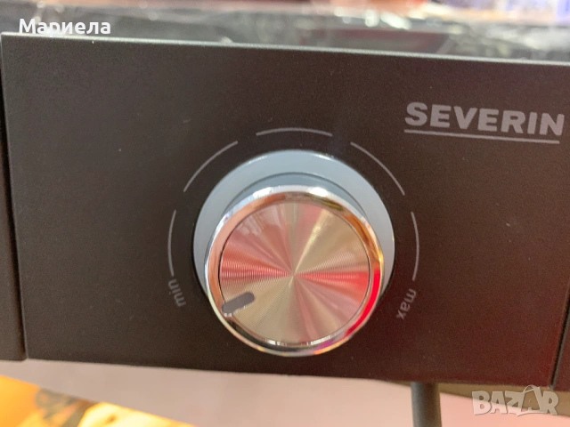 Електрическа скара Severin PG 8567, 2200W, 5 нива, Плоча с мраморно покритие, снимка 6 - Скари - 54863876