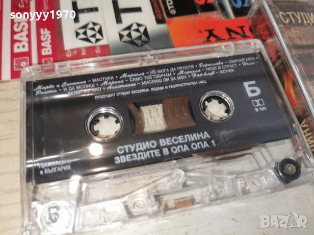 СТУДИО ВЕСЕЛИНА-ОРИГИНАЛ 0106261504H2E6R, снимка 6 - Аудио касети - 54738671