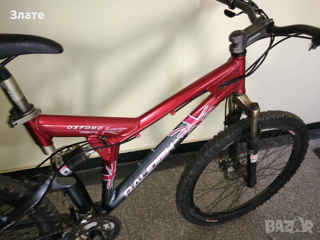 Велосипед Raleigh 26гуми "М",алуминиево планинско колело,дискови.Shimano, снимка 11 - Велосипеди - 55017974