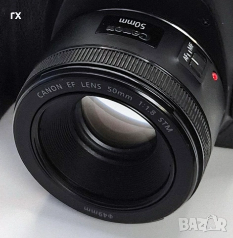 Canon EF 50mm f/1.8 STM, снимка 3 - Обективи и филтри - 54321152