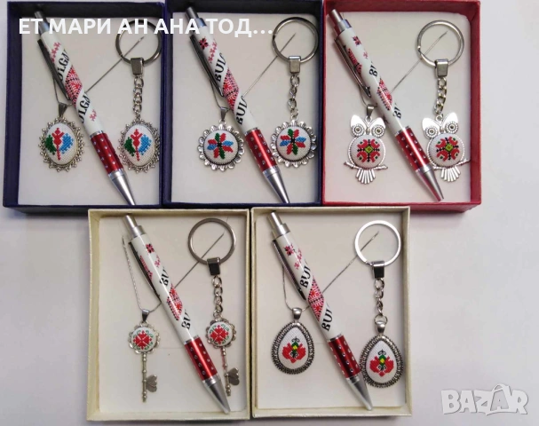 Комплект с ръчно бродирана шевица, снимка 4 - Бижутерийни комплекти - 54937167