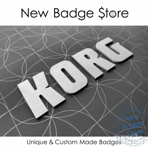 KORG релефно лого