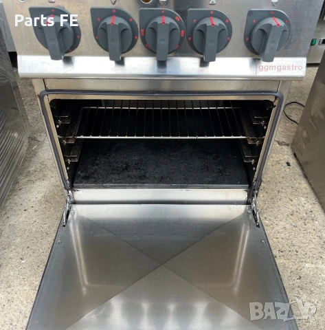 Професионална печка фурна с котлони 4-ка котлон електрическа profesionalna furna pechka s kotloni, снимка 2 - Обзавеждане на кухня - 54054448