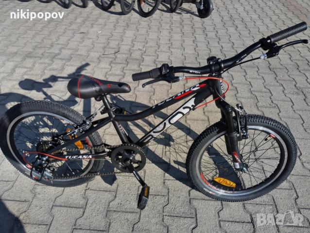 X Велосипед 20" TUCANA черен, снимка 3 - Велосипеди - 54398213