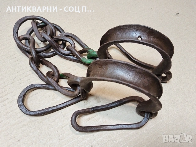 Комплект Стари Ковани Букай, Пранги. / НОМЕР 1819., снимка 6 - Антикварни и старинни предмети - 54393438
