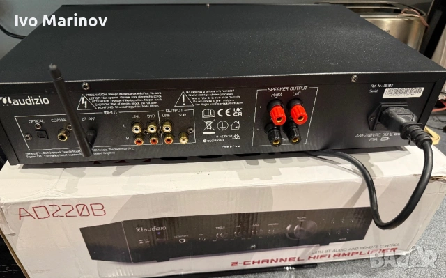 Audizio 110.102 AD220B 2. x 200W HiFi Amplifier Bl, снимка 9 - Ресийвъри, усилватели, смесителни пултове - 54883250