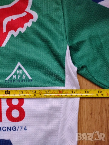 Fox Racing 180 Sayak - Moto Jersey Мото крос, снимка 11 - Аксесоари и консумативи - 55156239