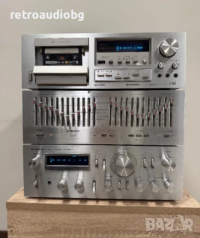 🔈ТОП колекционерски аудио сет PIONEER - усилвател, дек и еквалайзер🔈