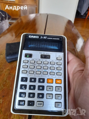 Стар калкулатор Casio Fx-102, снимка 3 - Други ценни предмети - 55037080