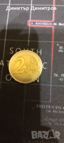 Германска възпоменателна монета 2 евро, снимка 2 - Нумизматика и бонистика - 54767703