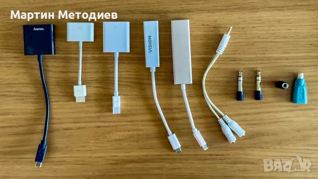 Различни видове компютърни и аудио кабели и преходници, снимка 2 - Кабели и адаптери - 55510582