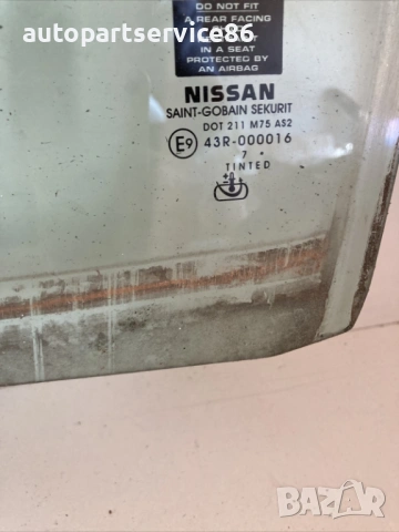 Стъкло на предна лява врата за Nissan Pathfinder (2009), снимка 2 - Части - 54309438