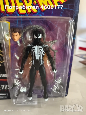 Marvel legends Spiderman Spider Venom , снимка 2 - Фигурки - 55099303