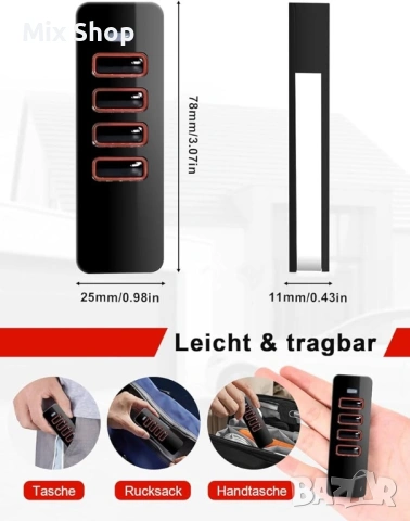 Нов Комплект Дистанционно управление за гаражна врата, 868 MHz,UV устойчиво, 30-50 m, снимка 6 - Друга електроника - 54076360