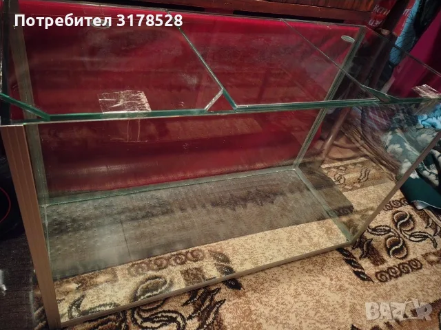 Голям аквариум за рибки , снимка 3 - Аквариуми - 55316320