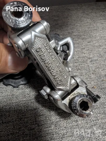 Ретро Шосеен Дерайльор Campagnolo Nuovo Record, снимка 3 - Части за велосипеди - 55538117