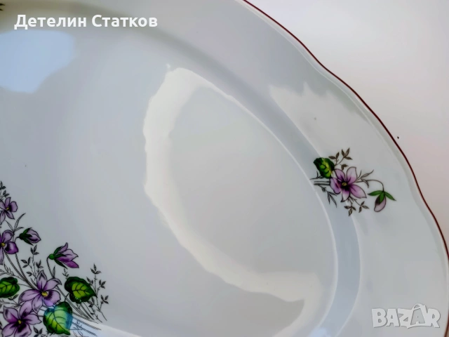 Порцеланово плато на Изида, снимка 3 - Чинии - 54426934