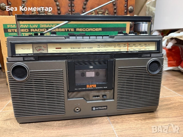 Hitachi TRK-5280 касетофон, снимка 2 - Радиокасетофони, транзистори - 54686505