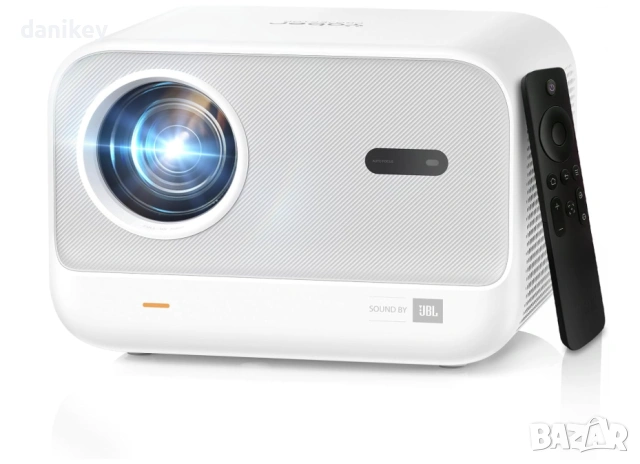 Чисто нов Проектор Yaber L2s – JBL Звук, WiFi 6 | Топ за Световното и Кино вечери на двора и морето!, снимка 2 - Плейъри, домашно кино, прожектори - 54840619