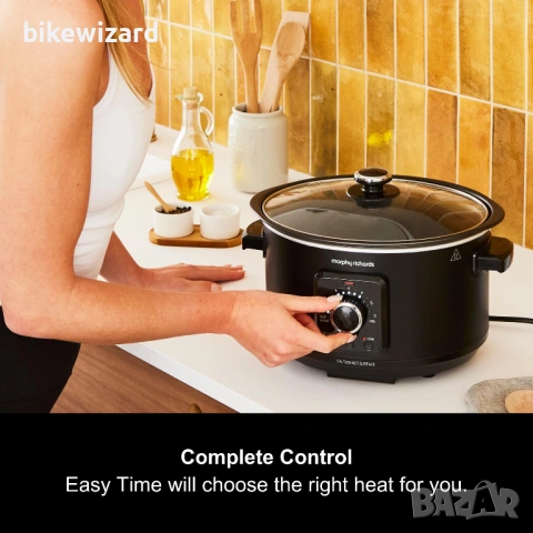 Morphy Richards 3.5L 460021 за бавно готвене НОВО, снимка 4 - Мултикукъри - 54899931