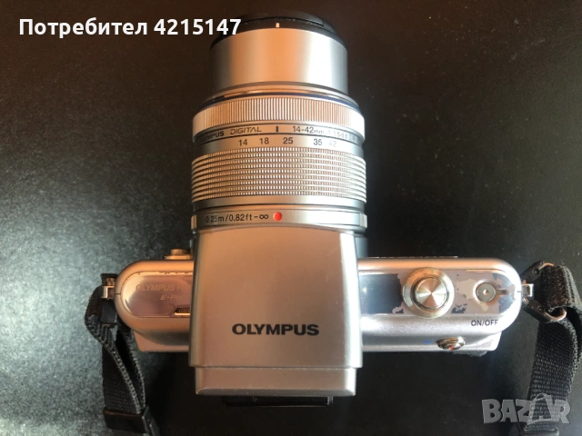 Фотоапарат-Olympus PEN Mini E-PM1 Mirrorless Camera 14-42mm Lens,2-Батерий,калъф(чанта)., снимка 4 - Фотоапарати - 54591470
