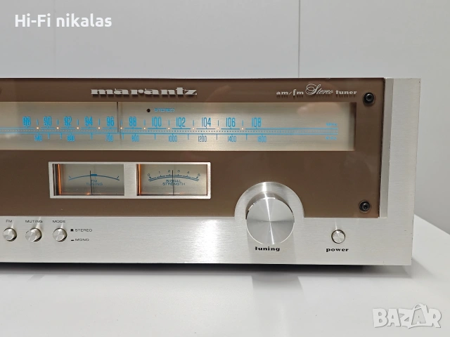 FM радио стерео ресийвър Hi-Fi ретро MARANTZ model 2020, снимка 3 - Ресийвъри, усилватели, смесителни пултове - 54650794