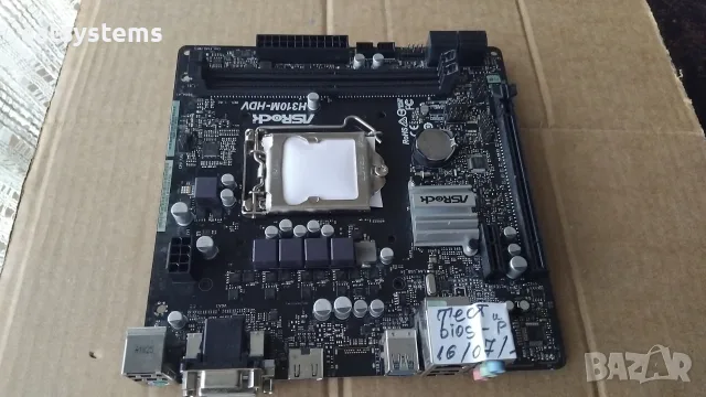 Дънна платка ASRock H310M-HDV Socket LGA1151, снимка 2 - Дънни платки - 55335353